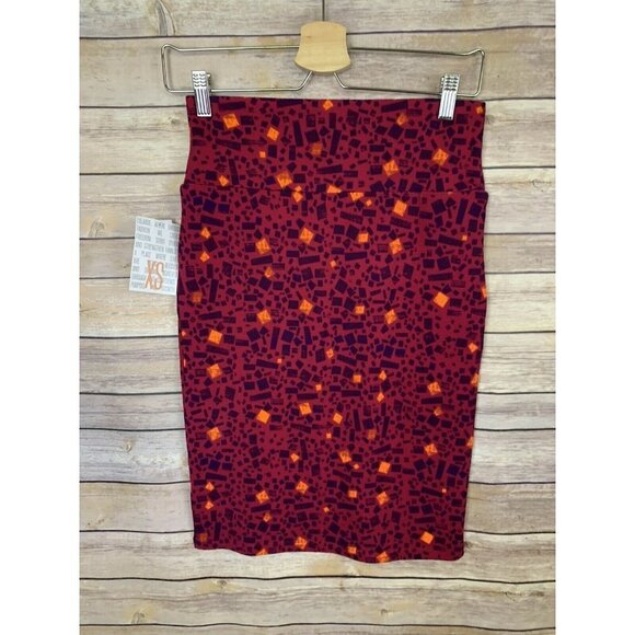 Lularoe NWT XS Cassie Pencil Skirt Stretchy - Picture 5 of 9